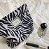 Corduroy Embroidery Cosmetic Bag Clutch Bag Large Makeup Organizer Bags Korean Cosmetic Pouch Women Cute Toiletry Beauty Case